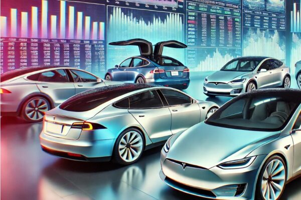 Tesla cars and stock market